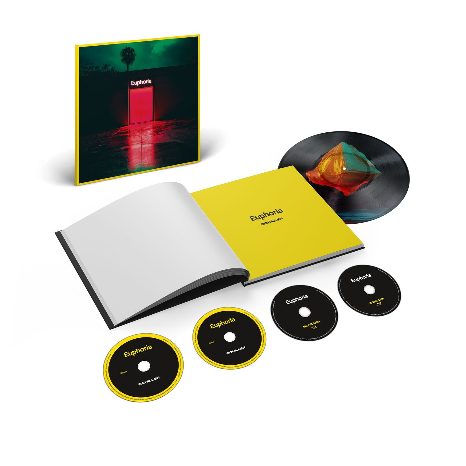 Schiller (Euphoria) Ltd. Premium Deluxe 2 CD + 2 Bluray + Picture Vinyl