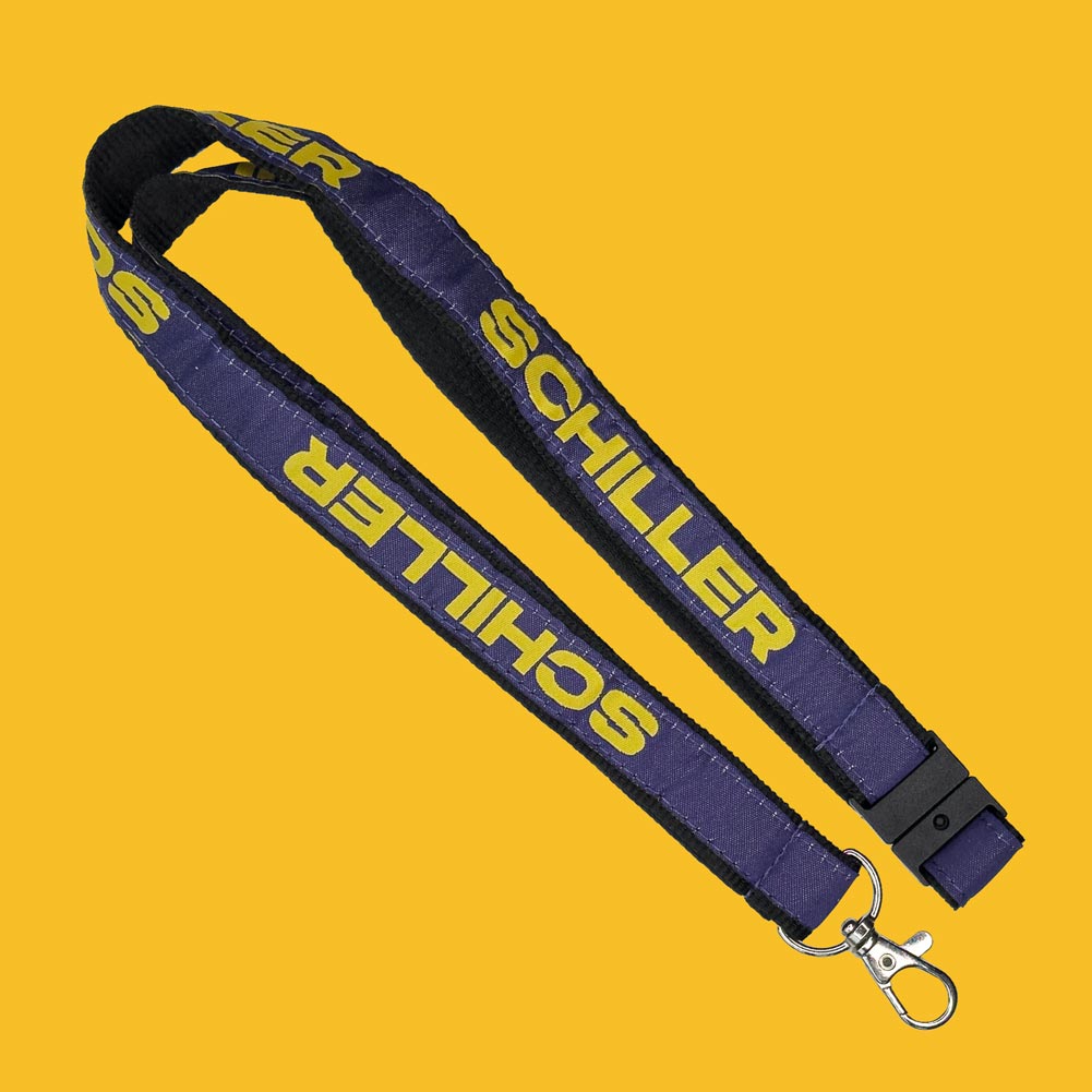 Schiller (Logo) Woven Lanyard